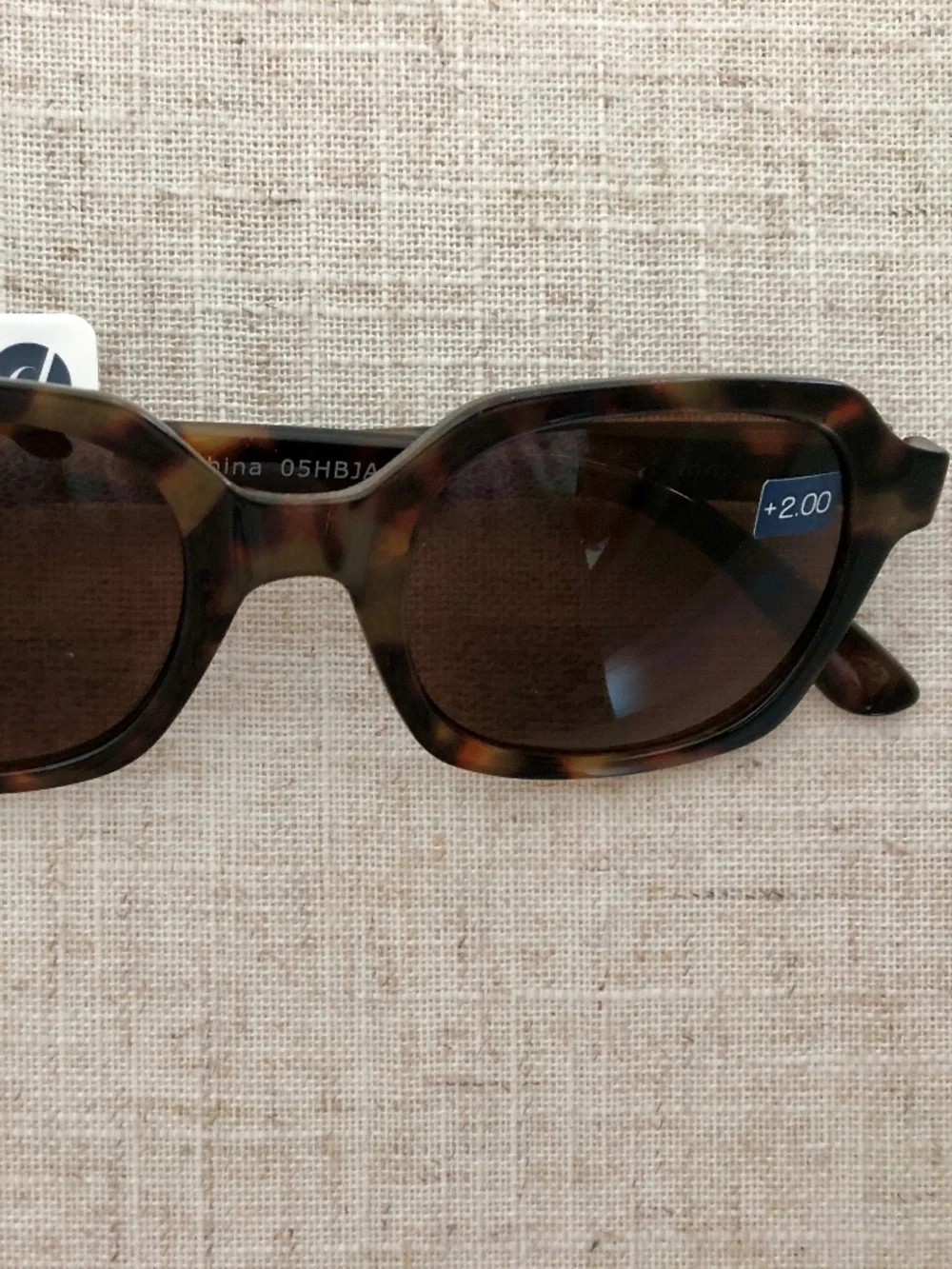 New Jet Set Tortoise PEEPERS SUNGLASS BIFCOAL Readers +2.00